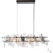 Fusion 10 Light 52.5 inch Vintage Platinum Pendant Ceiling Light