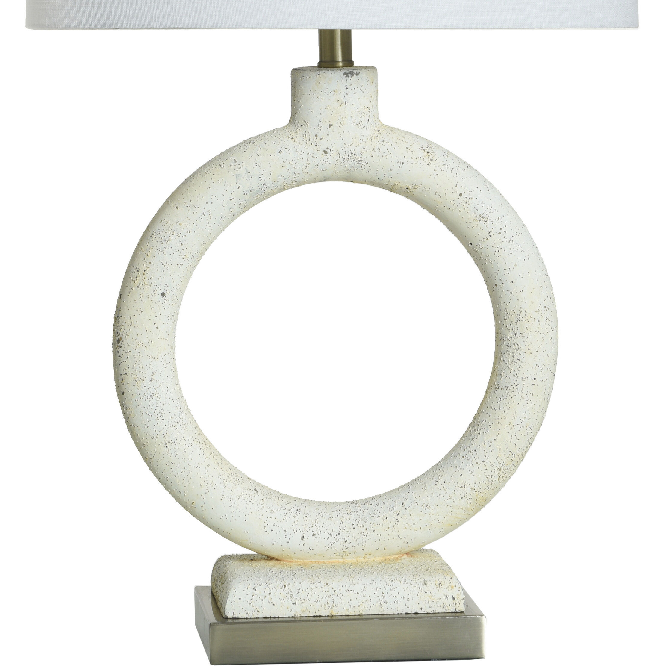 Cameron 30.5 inch 100.00 watt Speckled Cream Table Lamp Portable Light