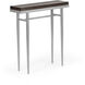 Wick 30 X 8.5 inch Vintage Platinum Console Table in Maple Espresso