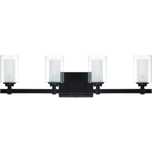 Neighborhood Celeste 4 Light 27 inch Espresso Vanity Light Wall Light