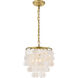 Selene 1 Light 10 inch Brass Pendant Ceiling Light