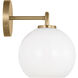 Orley 2 Light 17.5 inch Satin Brass Wall Bath Fixture Wall Light