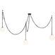 Marbelle 3 Light 81.75 inch Dark Bronze Pendant Ceiling Light