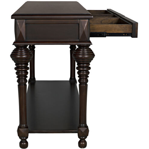 Colonial 72 X 20 inch Distressed Brown Sofa Table, Large