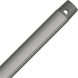 Fan Accessory Matte Silver Fan Downrod, 60"