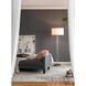Anita 65 inch 60.00 watt Bronze and White Floor Lamp Portable Light