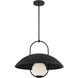 Lehigh 1 Light 22 inch Matte Black Pendant Ceiling Light