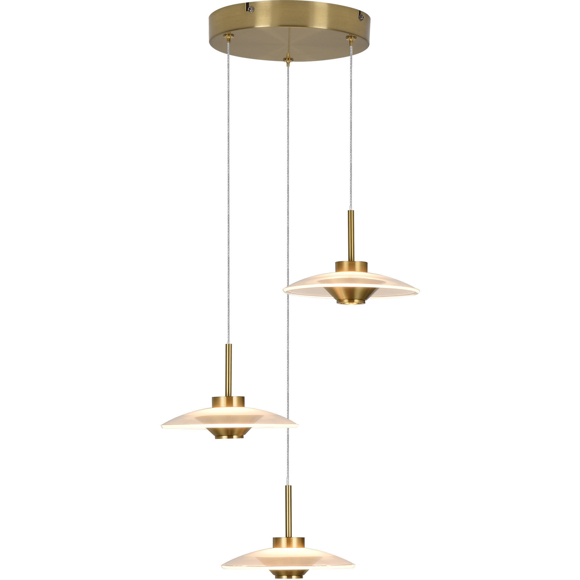 Ferrara Series 15.75 inch Antique Brass Pendant Ceiling Light, Artisan Collection