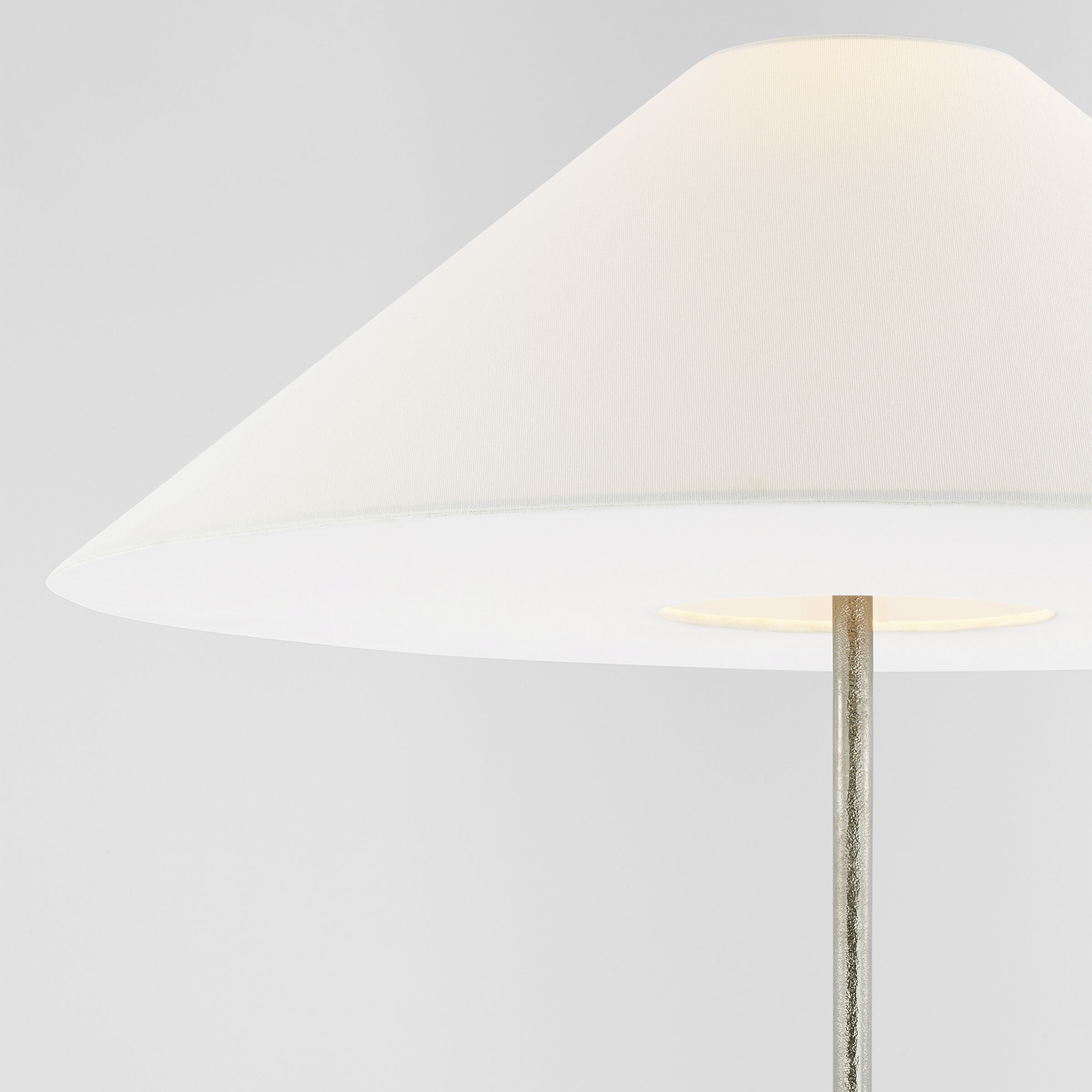 Kelly Wearstler Zealous 61.5 inch 15.00 watt Museum Nickel Floor Lamp Portable Light