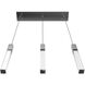 Original Glacier Avenue LED 7 inch Polished Chrome Multi Port Pendant Ceiling Light in Clear