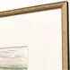 Paragon Green and Blue and Gray and Multi Framed Art