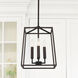 Thea 4 Light 12 inch Oil Rubbed Bronze Foyer Ceiling Light