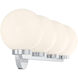 Ardeva 4 Light 30.25 inch Chrome Bathroom Vanity Light Wall Light
