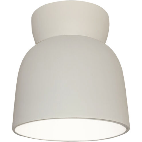 Radiance Collection 1 Light 8 inch Midnight Sky with Matte White Flush Mount Ceiling Light