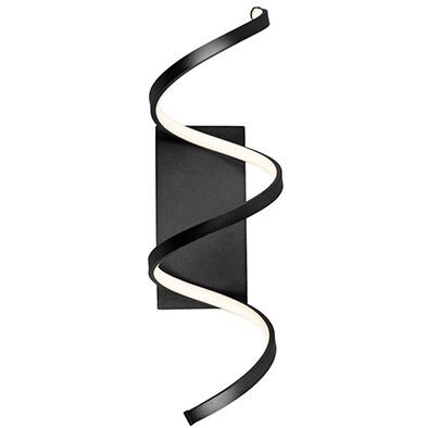 Synergy Wall Sconce Wall Light in Black