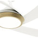 Vespucci 52 inch Fresh White Outdoor Ceiling Fan