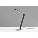 Douglas 16.75 inch 6 watt Matte Black with Glossy Black Joints LED Multi-Function Desk Lamp Portable Light, Simplee Adesso