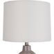 Accent 22 inch 60.00 watt Cool Gray Table Lamp Portable Light