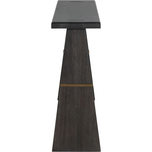 Havana 52 X 12 inch Black / Brown Console Table