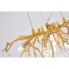 Canada 10 Light 24 inch Gold Chandelier Ceiling Light