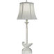Ellie 32 inch 150.00 watt Distressed White Buffet Lamp Portable Light
