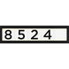 Address Light LED Textured Black Address Light