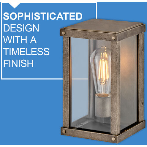 Beckham Outdoor Wall Mount Lantern in Burnished Bronze
