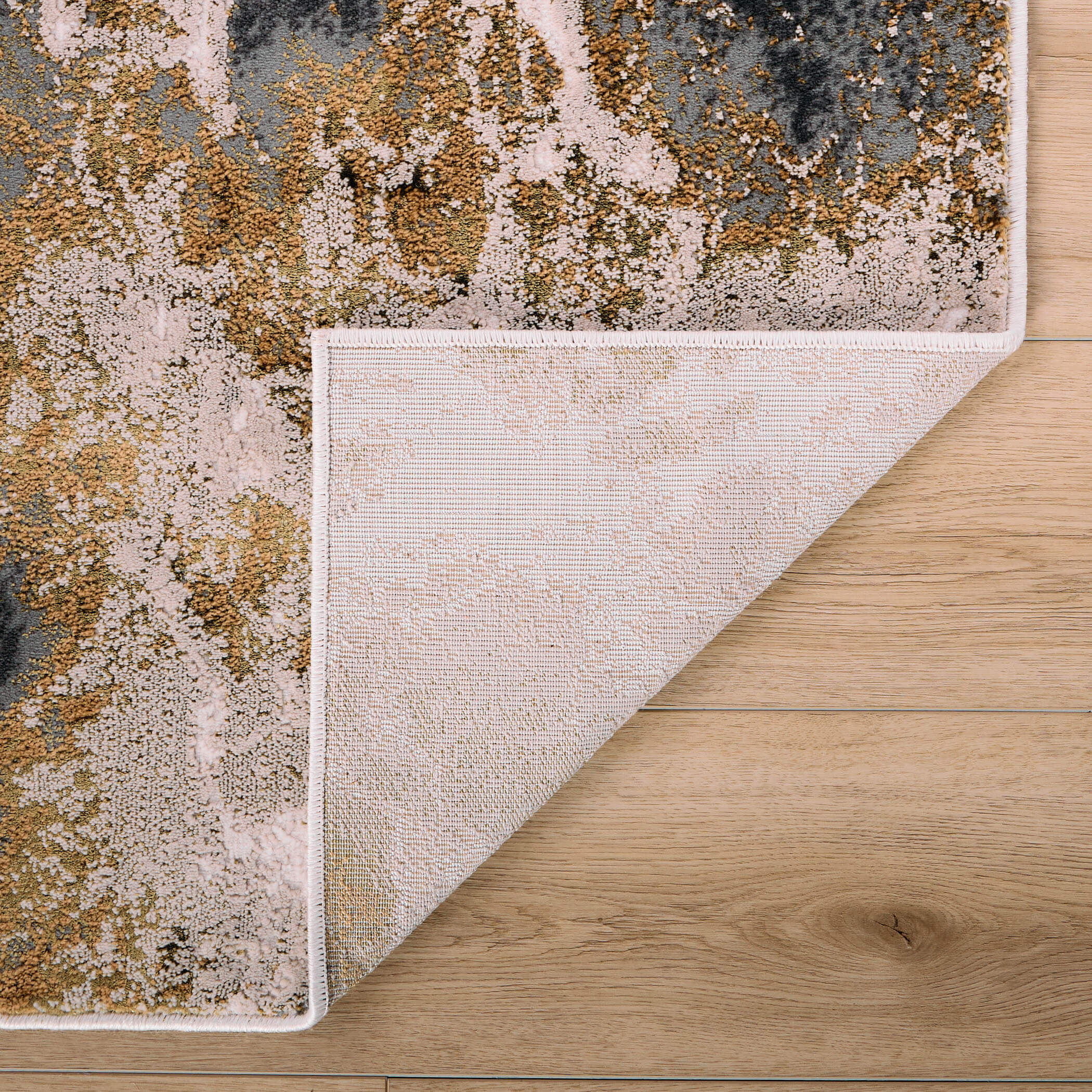 Artema 94 X 32 inch Gold Rug in 2 x 8