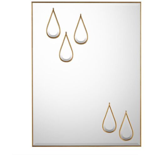 Downpour 56.25 X 42.75 inch Mirror