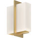 Bengal Wall Sconce Wall Light in Brushed Gold