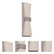 Aberdeen LED 5.5 inch Weather Grey ADA Sconce Wall Light in Jute, Weathered Grey