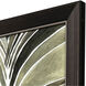 Palm Art Deco Green and Brown Framed Art, Propac