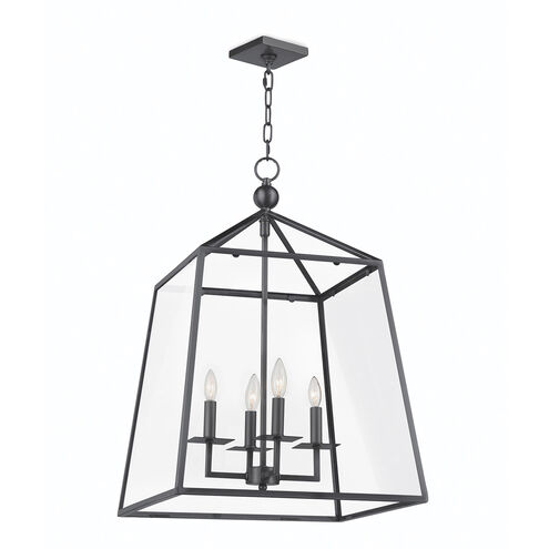 Cachet 4 Light 18 inch Oil Rubbed Bronze Ceiling Lantern Ceiling Light