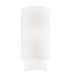 Textile Collection - Classic Family 1 Light 6.25 inch ADA Wall Sconce Wall Light in White, 4" D x 6.25" W x 13" H, EVOLV