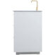 Blake 54 X 22 X 34 inch White Vanity Sink Set