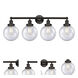 Beacon 4 Light 33.5 inch Oil Rubbed Bronze Bath Vanity Light Wall Light