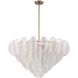 Chateau 17 Light 39.5 inch Satin Brass Pendant Ceiling Light