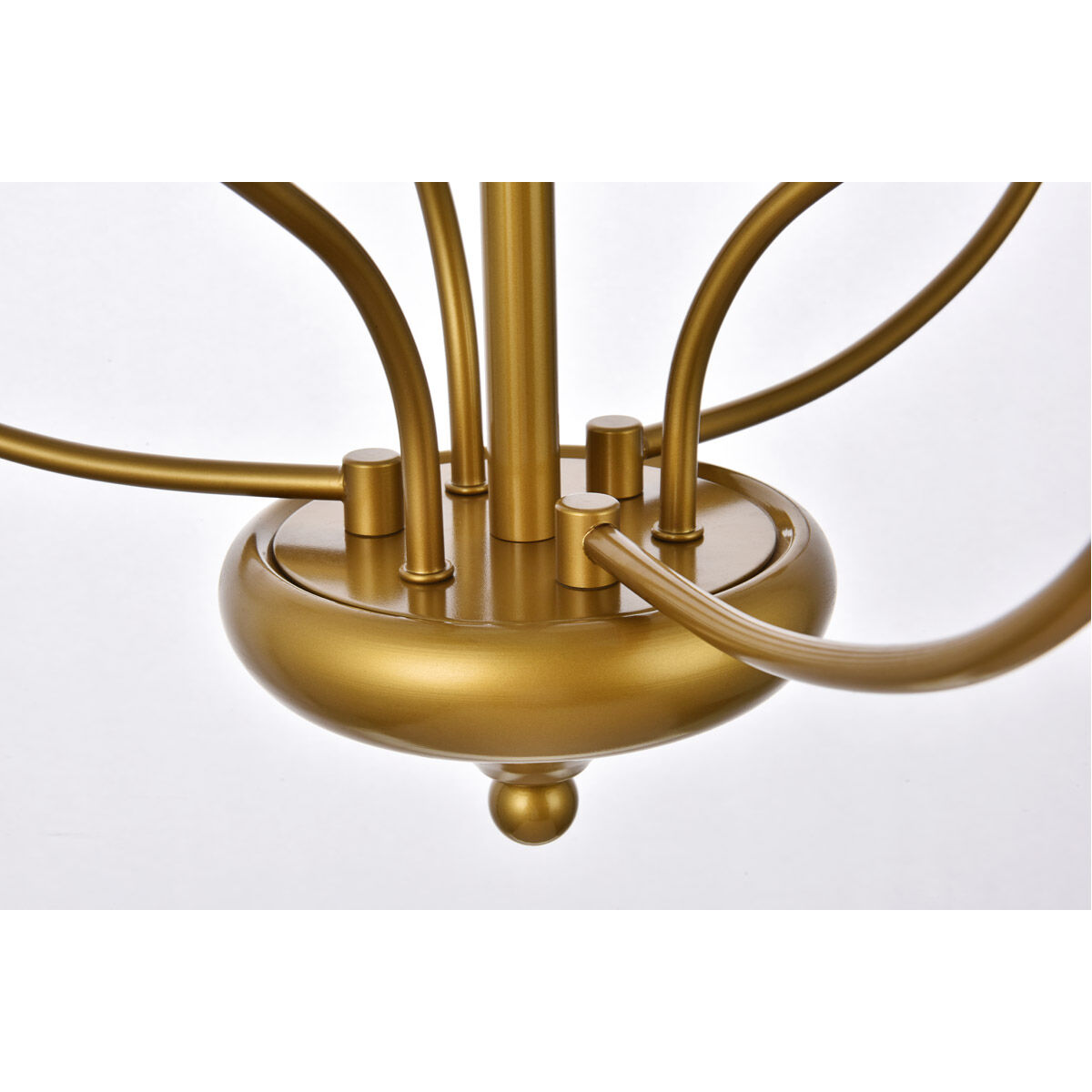 Westley 6 Light 24 inch Brass Pendant Ceiling Light