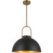 Alora Mood Harper Pendant Ceiling Light in Matte Black