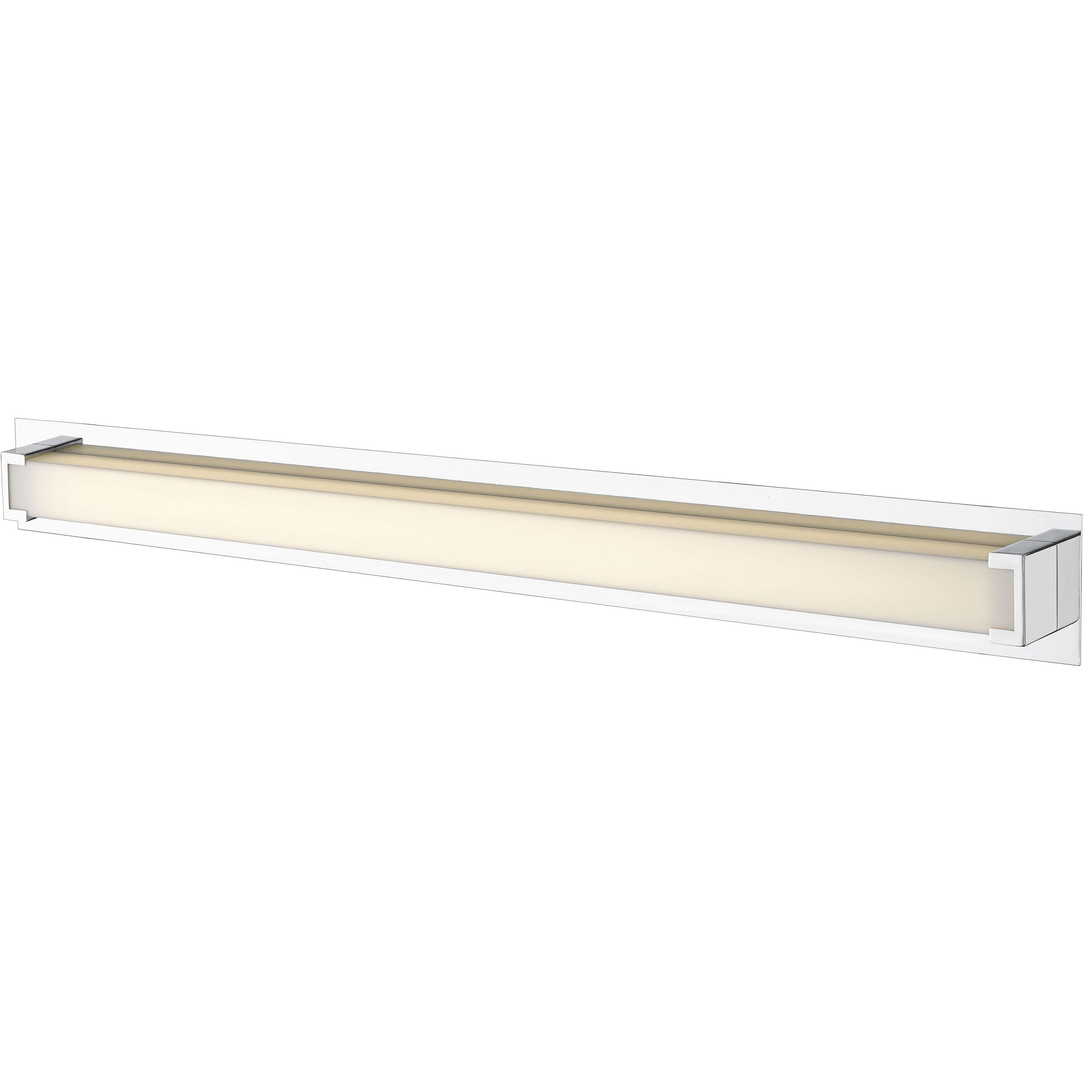 Elara LED 47.8 inch Chrome Vanity Wall Light