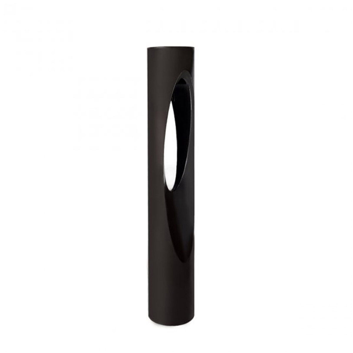 Scoop 277 13.2 watt Black On Aluminum Bollards in 2700K