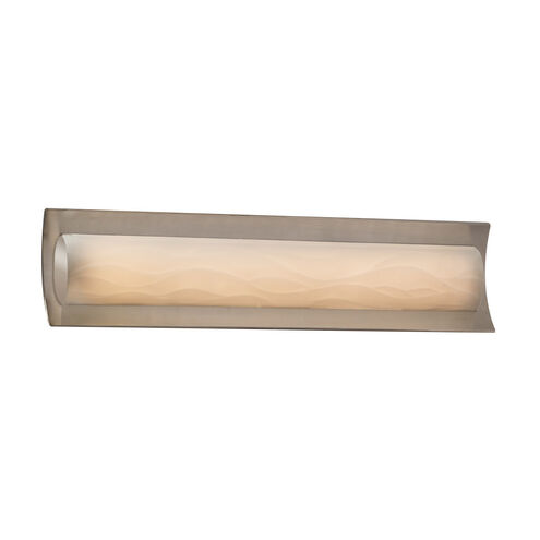 Porcelina LED 21.5 inch Brushed Nickel Vanity Light Wall Light