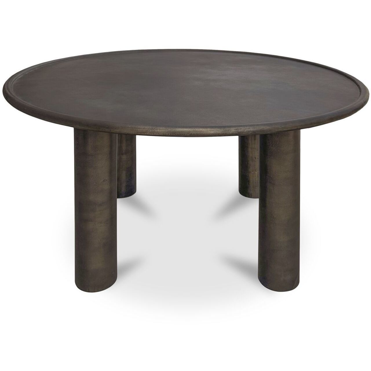 Deacon 60 X 60 inch Brown Outdoor Dining Table