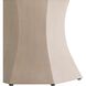 Kinsley 54 inch Light Beige Burl and Light Beige Dining Table