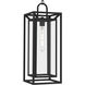 Jayce 1 Light 9 inch Matte Black Outdoor Hanging Lantern