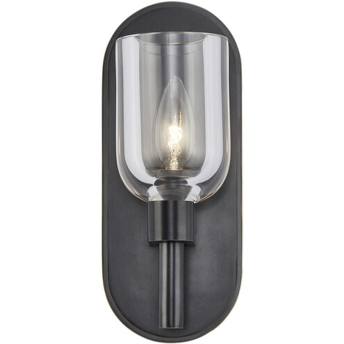 Lucian 1 Light 3.63 inch Urban Bronze Bath Vanity Light Wall Light