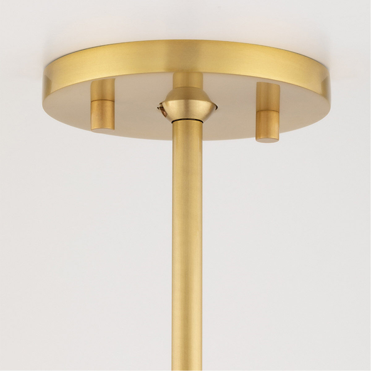 Zara 3 Light 24 inch Aged Brass Pendant Ceiling Light