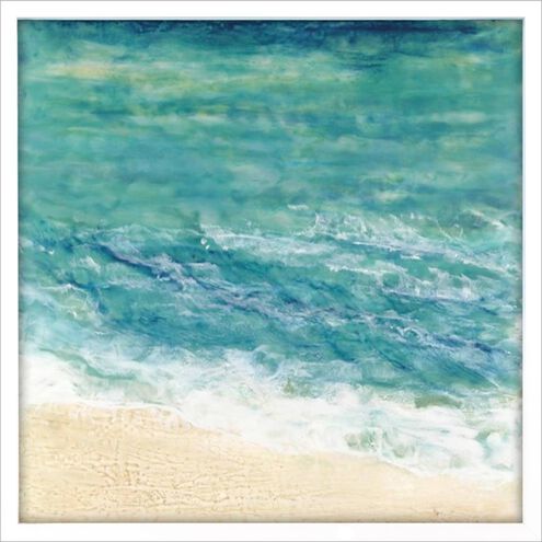 Waterside Collection Blue Framed Art