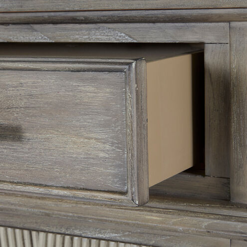 Isaac Brushed Grey / Antique Bronze / Sesame Grey Cabinet