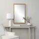 Salia 40 X 24 inch Natural Wall Mirror